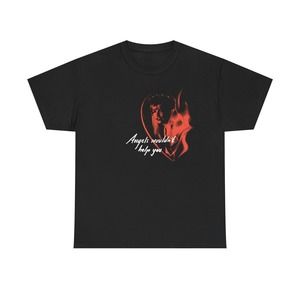 Twin Peaks Fire Walk With Me Laura Palmer Angels Wouldn_t Help You Unisex Tee